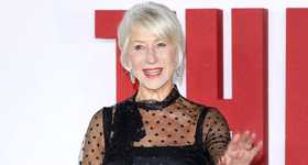 Helen Mirren halagada de ser confundida con novia de Keanu Reeves