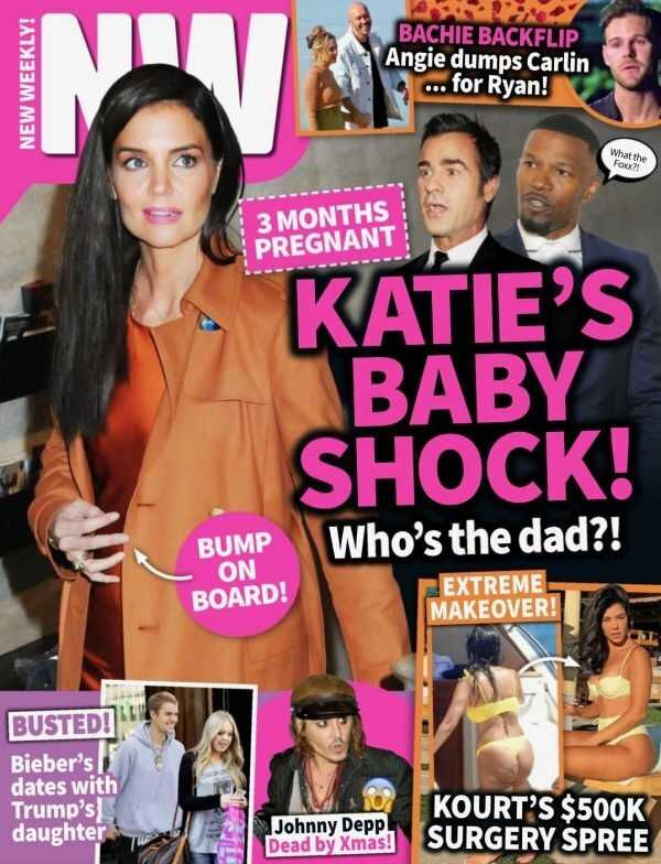 katie holmes preggo theroux foxx nw