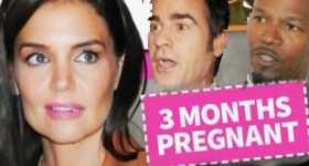 Katie Holmes embarazada de Justin Theroux o Jamie Foxx?