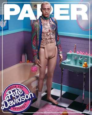 pete davidson paper cover