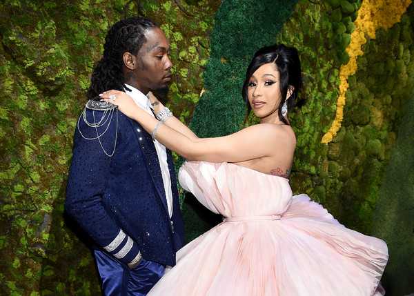 Cardi B Offset Rihanna 5th Annual Diamond Ball Benefitting