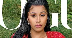 Cardi B y su hija Kulture en Vogue magazine