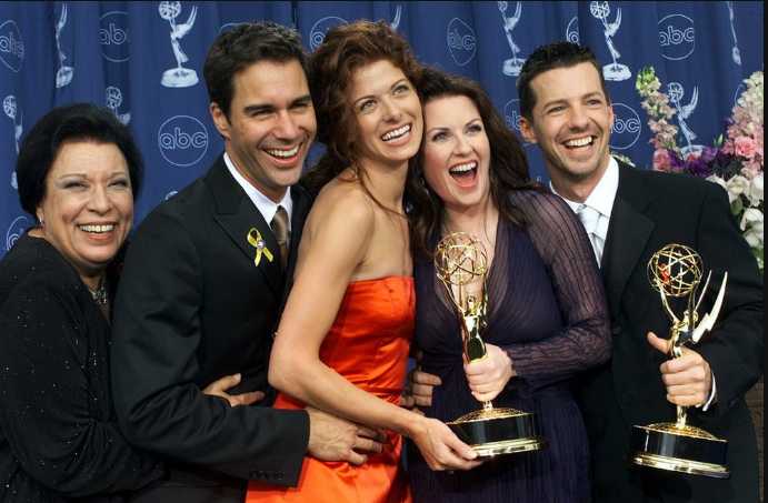 elenco will and grace emmys 2000