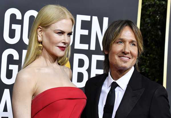 Nicole Kidman 77th Keith Urban Annual Golden Globe Awards