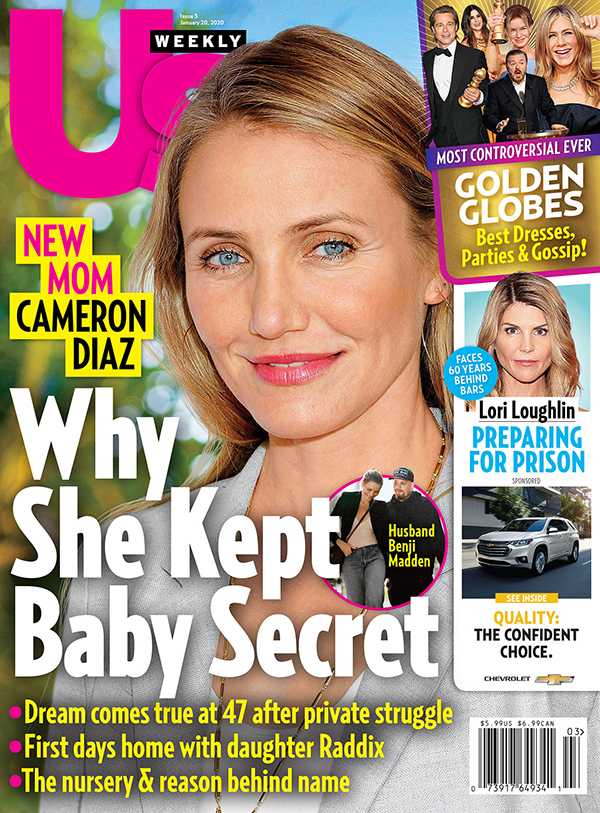 Us Weekly Cover Issue 0320 Cameron Diaz baby secret