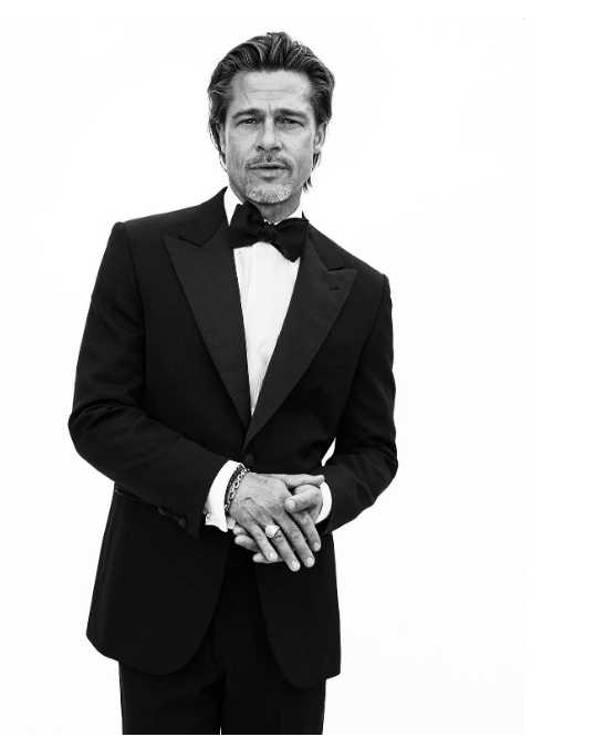 brad pitt face of brioni