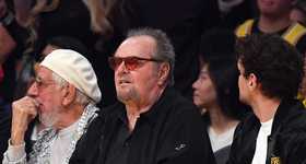 Jack Nicholson reacciona a la muerte de Kobe Bryant