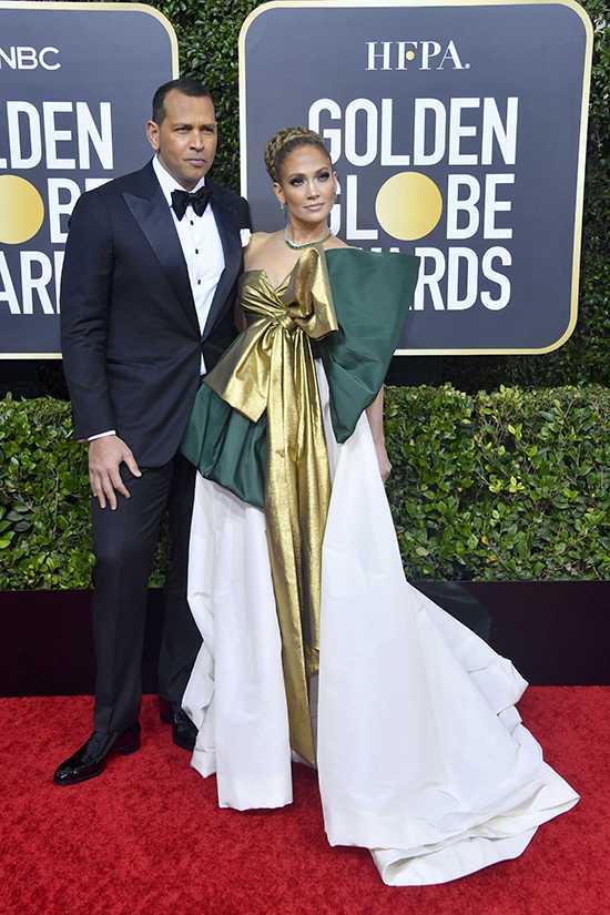 jennifer lopez golden globes 2020