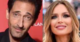 Ex de Harvey Weinstein, Georgina Champman sale con Adrien Brody