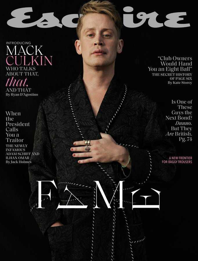 macaulay culkin esquire cover