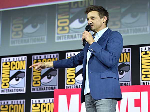 Jeremy Renner Marvel Studios Hall H Panel