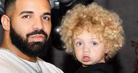 Drake presentó a su hijo Adonis