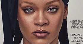 Rihanna con durag en Vogue UK, quiere muchos hijos