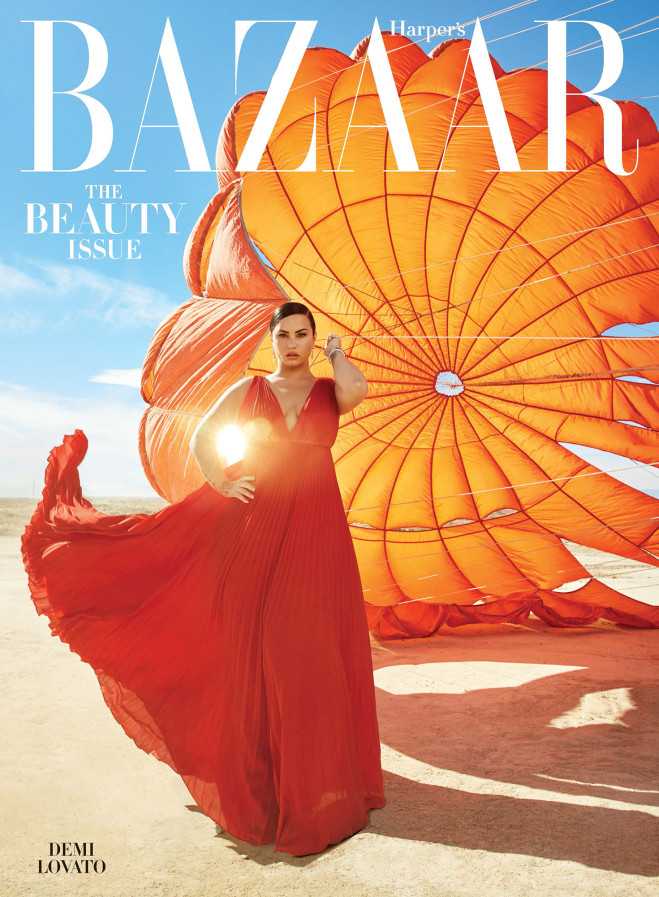 Demi Lovato Harpers Bazaar Preview