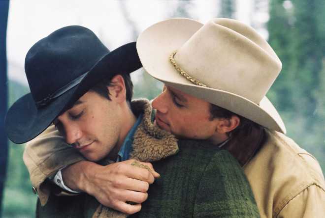 Jake Gyllenhaal Heath Ledger Brokeback Mountain