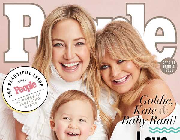 Kate Hudson Goldie Hawn y baby Rani las Más Hermosas 2020