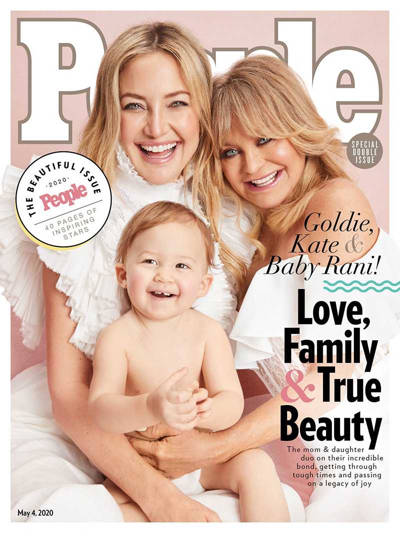 kate hudson goldie hawn baby rani people Beautiful