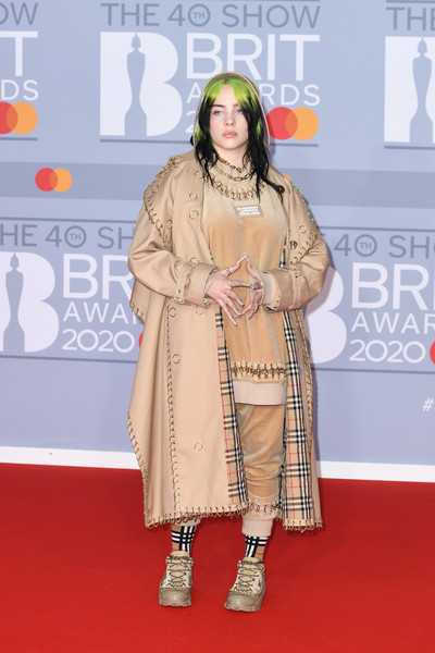 Billie Eilish BRIT Awards 2020 Red Carpet