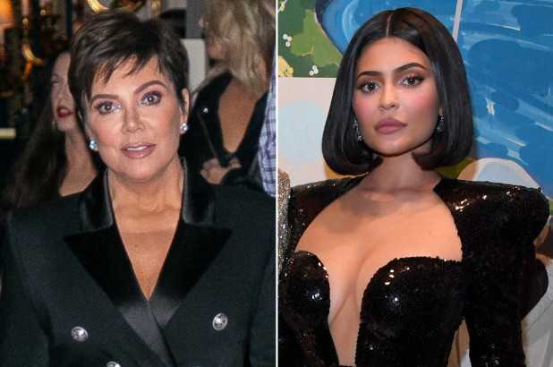 kris jenner kylie jenner 1