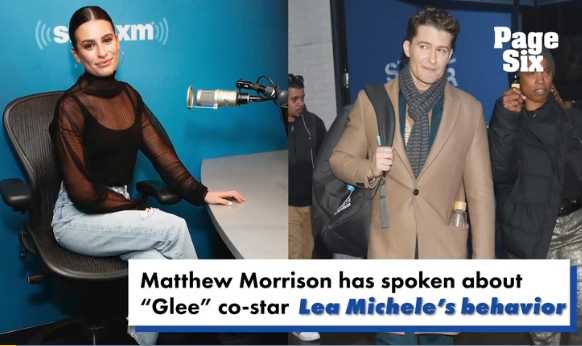 matthew morrison habla de lea michelle glee