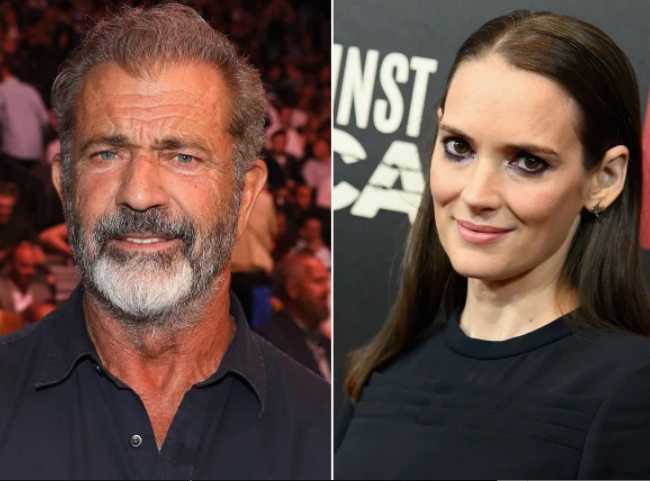 mel gibson niega comentarios de winona ryder