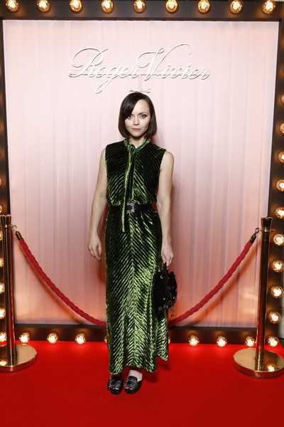 Christina Ricci Roger Vivier Photocall Paris