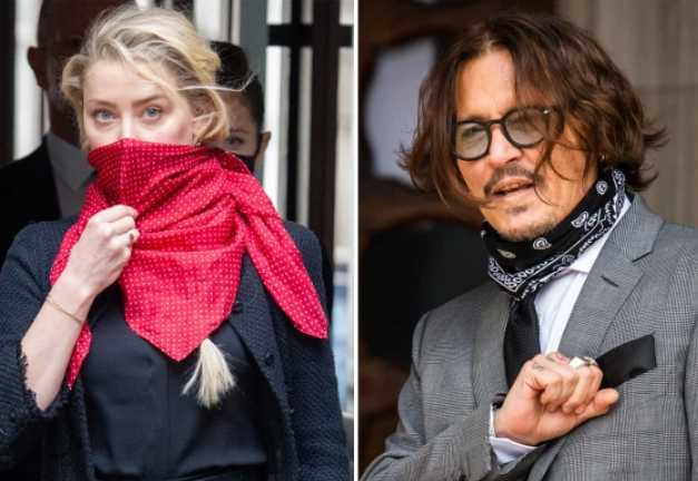 johnny depp amber heard corte uk the sun