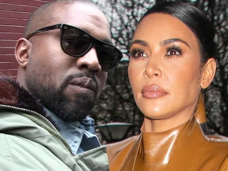 Kanye West no quiere ver a Kim Kardashian, la ignora