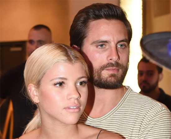 Scott Disick y Sofia Richie reunidos el 4 de julio