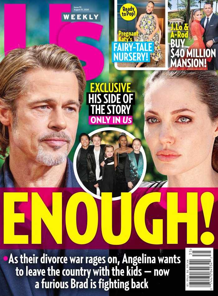 Brad Pitt Angelina Jolie cover us