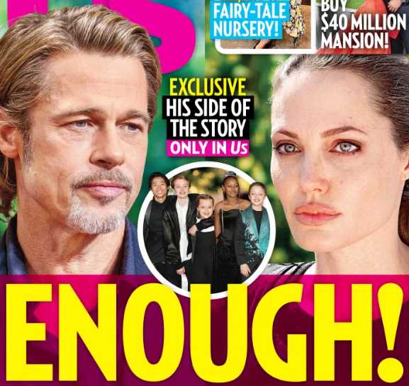 brad angelina enough us