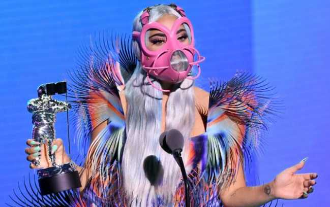 gaga mascaras mtv video music awards 2020