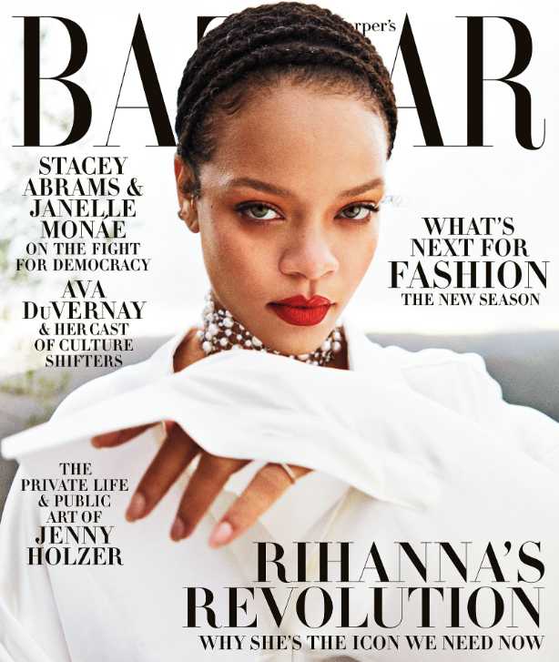 rihanna harpers bazaar cover