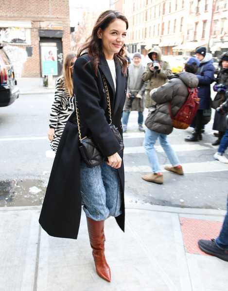 Katie Holmes Street Style Day 3 New York Fashion