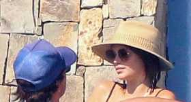 Kaia Gerber y Jacob Elordi de vacaciones en México