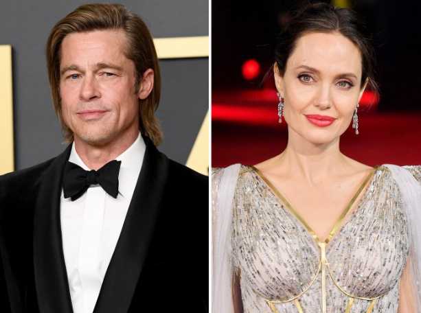 brad pitt angelina custodia