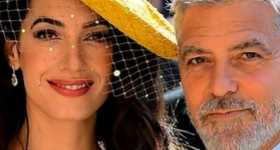 George y Amal Clooney no conocían a Harry y Meghan