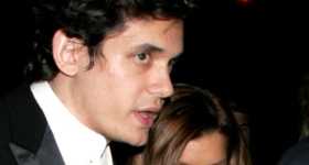 John Mayer besuqueó a Perez Hilton frente a Jessica Simpson