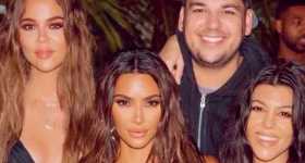 Kim Kardashian celebró sus 40 sin Kanye