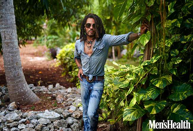 lenny kravitz menshealth