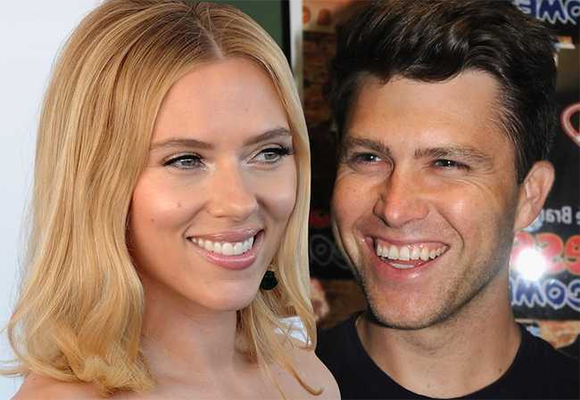 scarlett johansson colin jost casados