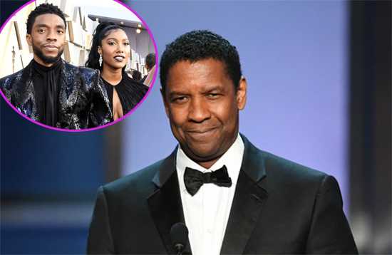 Denzel Washington aconsejó a Chadwick Boseman que se casara con Taylor Simone Ledward