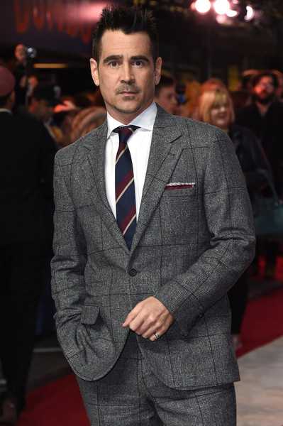 Colin Farrell Dumbo European Premiere Red