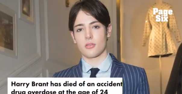 harry brant muere de sobredosis a los 24