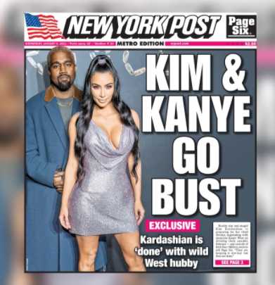 kim harta de kanye NYPost