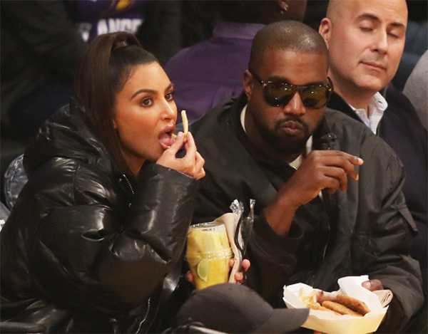 Kanye West tomándose un tiempo lejos de Kim