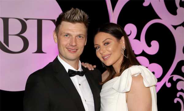 Nick Carter y Lauren Kitt esperan su tercer hijo