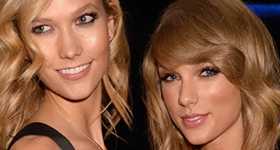 Las nuevas canciones de Taylor Swift son sobre Karlie Kloss?