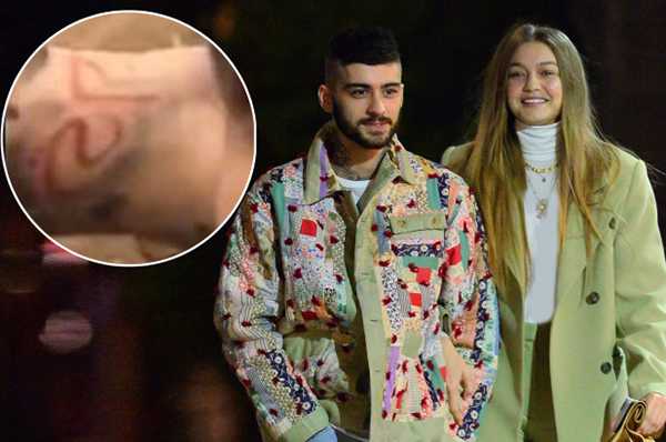 Zayn Malik se tatúa el nombre de su hija Khai