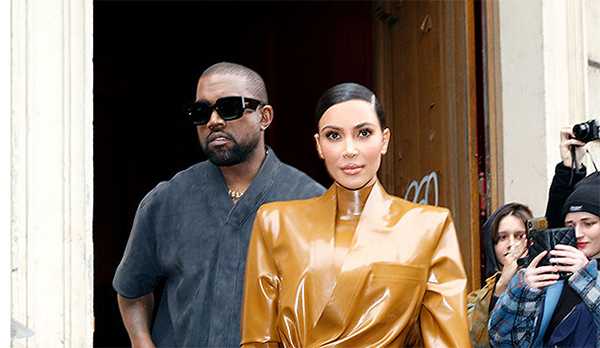 Kanye West no cree que Kim Kardashian termine su matrimonio